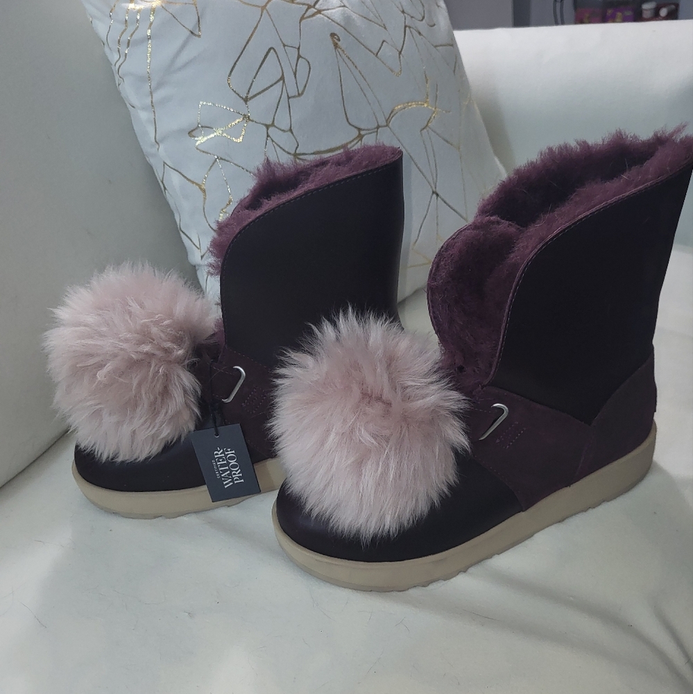 Beautiful UGG Pink and Purple Winter Boots. Comfy And Cozy!